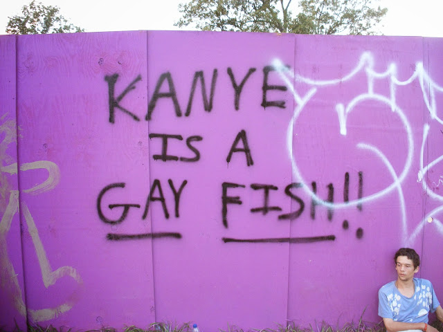 Kanye is a gay fish!