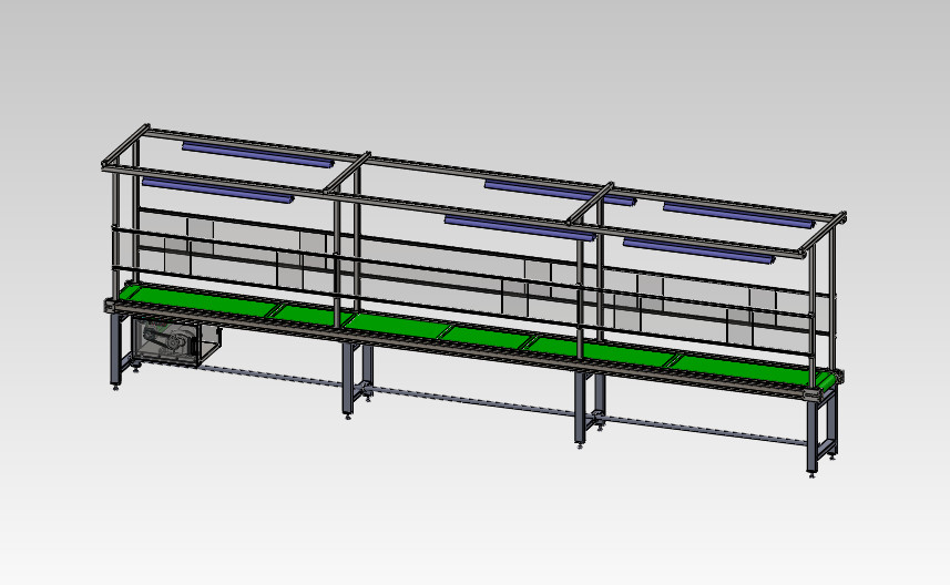 ระบบสายพานลำเลียงแบบ PVC ( PVC Belt Conveyor )