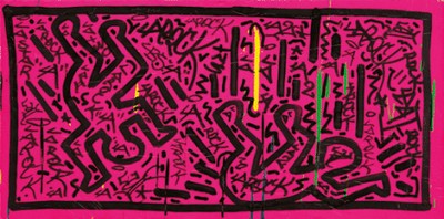 KEITH HARING (Collaboration with LA II)