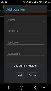 Navigation Address Book Project Code for Android Studio 