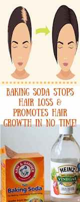 BAKING SODA STOPS HAIR LOSS & PROMOTES HAIR GROWTH IN NO TIME!