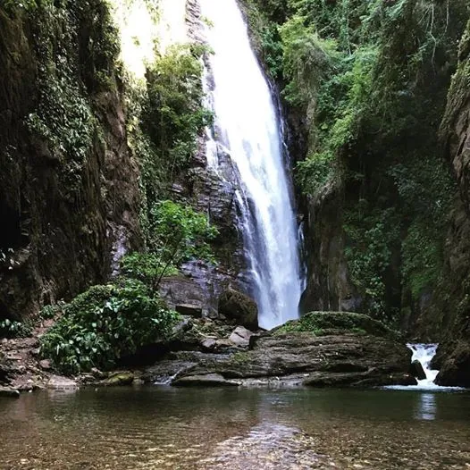 Cachoeira Queda do Meu Deus em Eldorado-SP