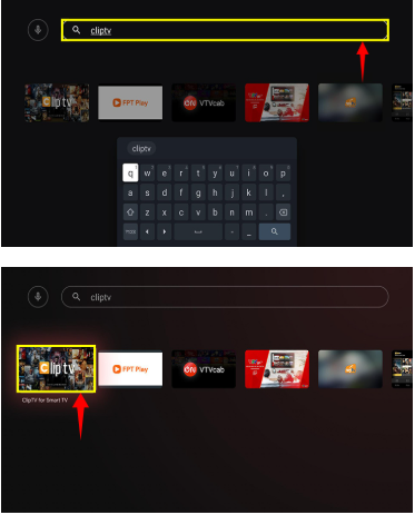 Cách sử dụng ứng dụng ClipTV trên tivi Sony