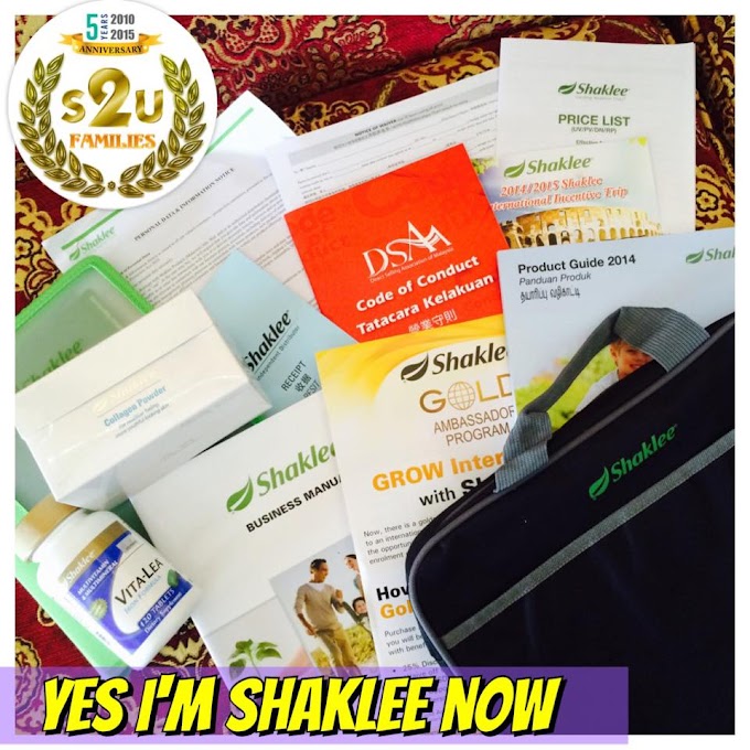 23 Faedah Jadi Ahli Shaklee Sempena Program YES Shaklee!