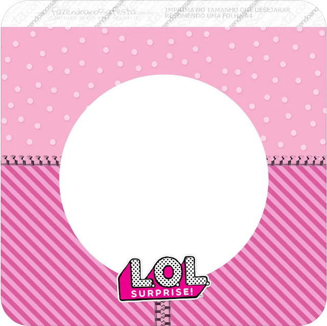 LOL Surprise Free Printable Bunting or Banners.