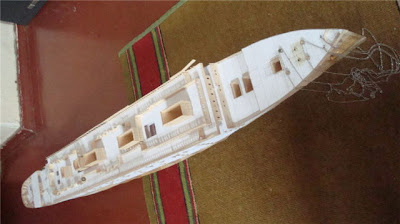 Paper Titanic Model