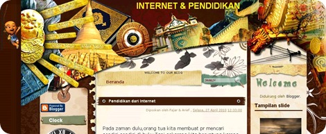 SMPN 1 Teluk Kuantan Kab.Kuansing Juara 1 Lomba Desaign Blog