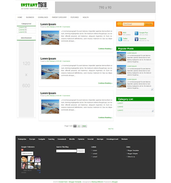 Instant+tech+~+Blogger+Template