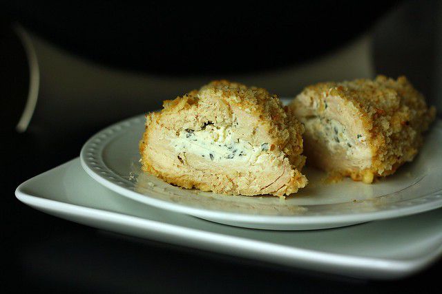 Breaded & Stuffed Chicken Breasts