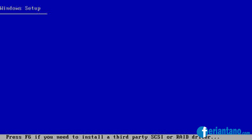 Cara Install Windows XP Lengkap Dengan Gambar - Feriantano.com