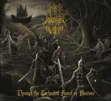 pochette ANCESTRAL BLOOD through the enchanted forest of illusions, split EP 2022