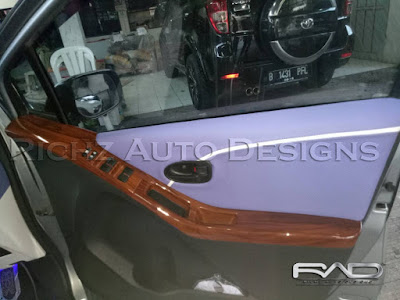 ganti motif panel mobil hanya di RAD