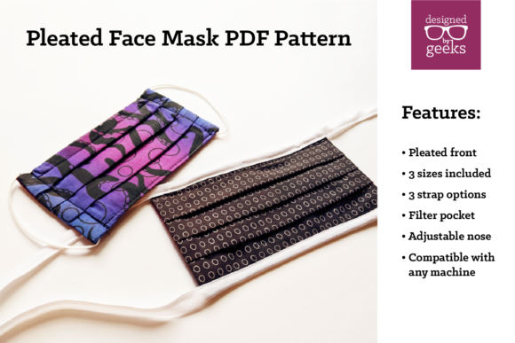 Pleated Face Mask