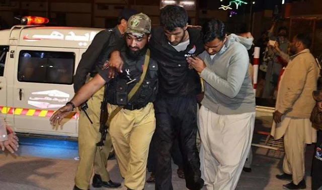 Image Attribute: Ground Zero - Lahore Blast / Source: Daily Times Twitter Handle