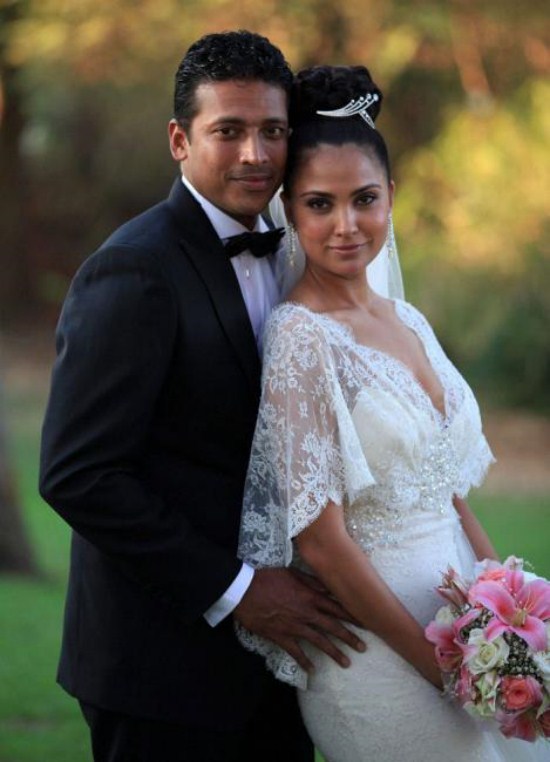 Lara Dutta and Mahesh Bhupati 2011 Bollywood Actors Wedding Ceremony Album