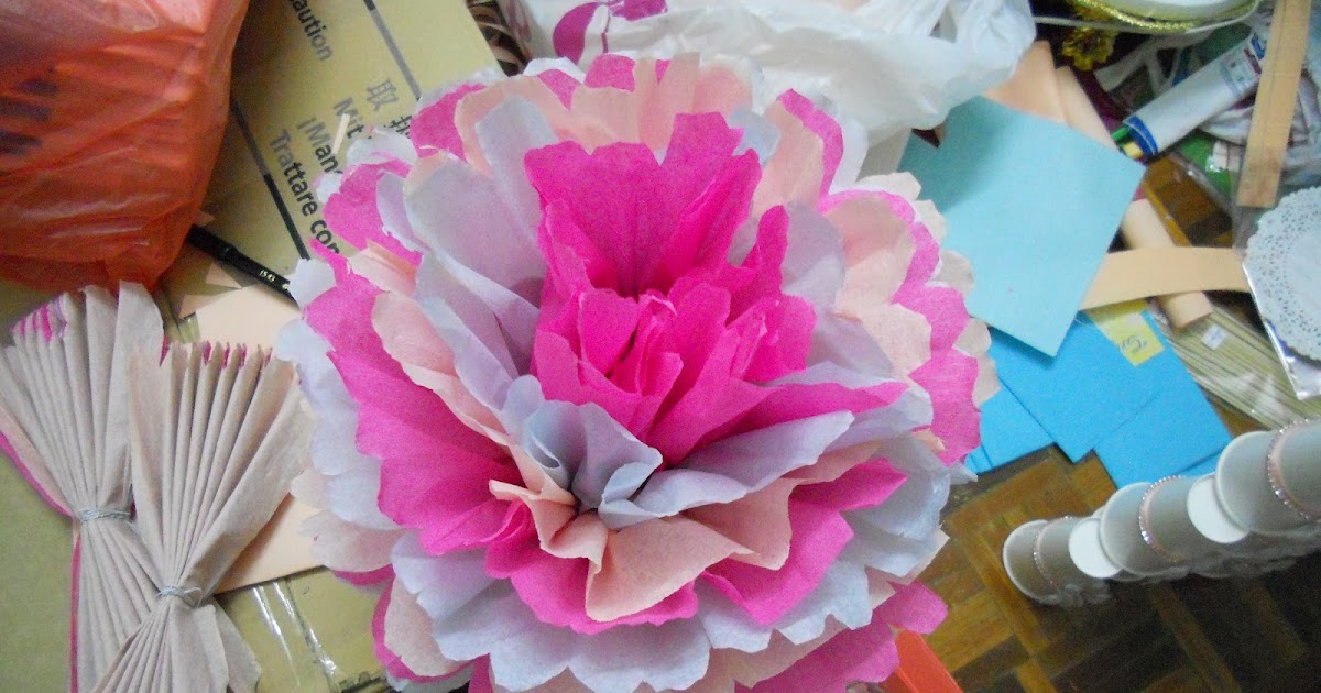  Warna Warni Hidup  Ku DIY Bunga  Tisu  Paper flower 