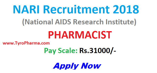 nari-pharmacist-recruitment-2018,pharmacist job,pune maharashtra,nari jobs 2018