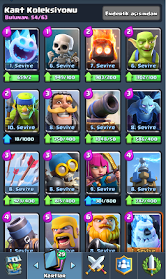 Clash Royale Kartlar