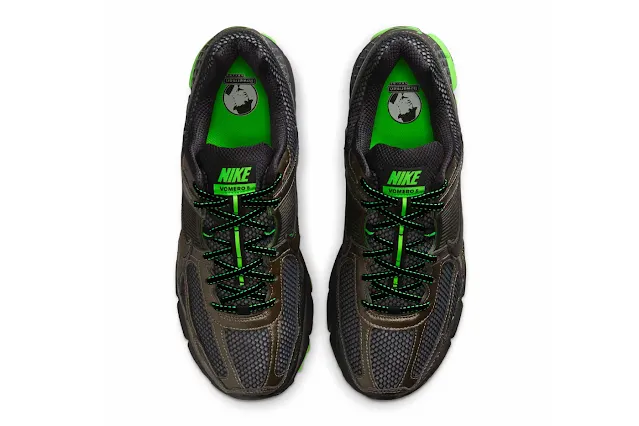 Nike Zoom Vomero 5 Shines in "Metallic Pewter/Green Strike"