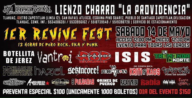 Mucho rock, ska y punk en el primer Revive Fest