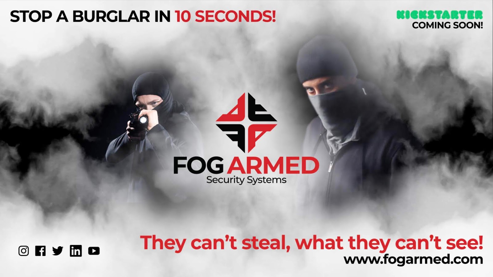  Fog Armed Security Systems – They Can’t Steal What They Can’t See !!!