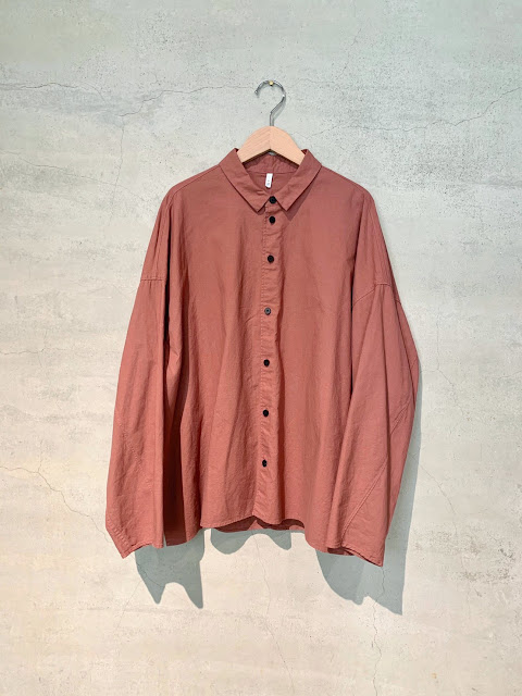 FIRMUM【フィルマム】ラフコットン シーチングオーバーサイズシャツ◆八十八/丸亀香川県・eighty88eight/新居浜愛媛県エイティエイト