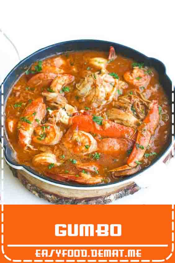 I Heart Gumbo!  It just blends  right in with my African Cuisine -spicy, substantial, well seasoned, full of amazing ingredients … I have got to say the combination is right on point.   Now how could anyone not want to make this ? Don’t   let the ingredients list scare, making gumbo is simple and straight …#Appetizers#Seafood Appetizers