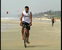 Dhoni, Sakshi Goa Beach Photos