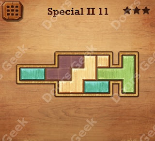 Cheats, Solutions, Walkthrough for Wood Block Puzzle Special II Level 11