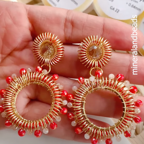 How to Make Endlessly Interchangeable Earrings using Kidney