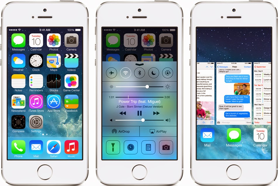 ios 7 interface