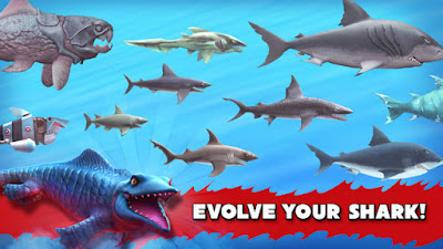  Hungry Shark World MOD APK+DATA 0.8.0
