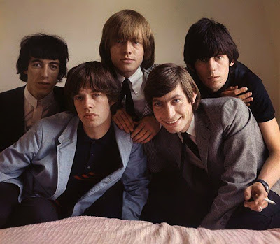 Rolling Stones publicity photo with Brain Jones