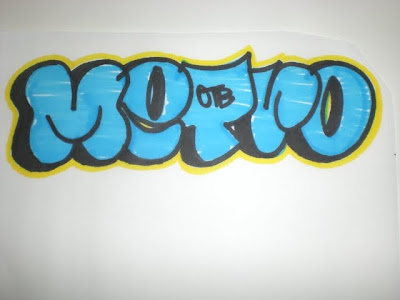 metro bubble letters