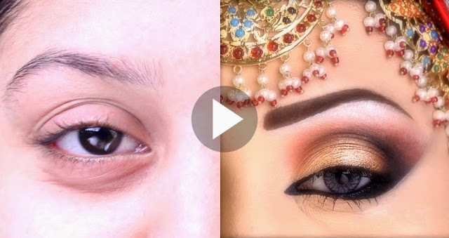 Bridal Party Eye's Makeup Tutorial By Kashee's Beauty Parlor