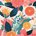 Abstract Garden Delight PC Wallpaper