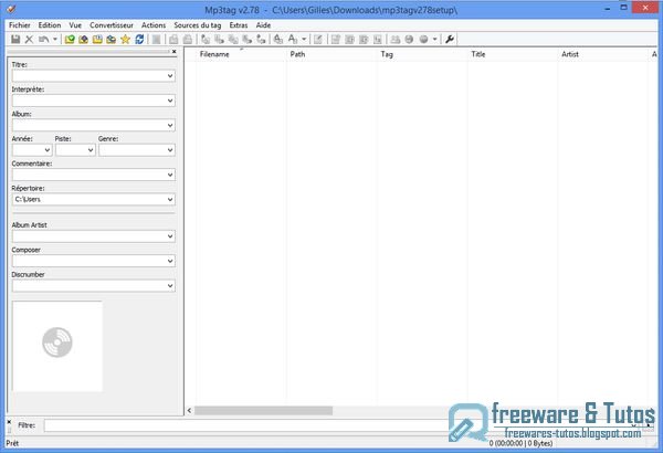 Mp3tag : un logiciel gratuit pour tagger vos fichiers audio