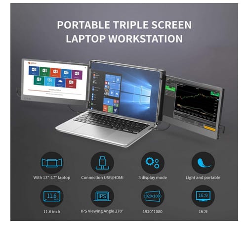 Teamgee OFIYAA P2 Portable Monitor for Laptop