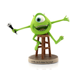 Monsters Inc Mike Wazowski Figurine by Precious Moments Disney Showcase Collection