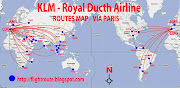 KLM Airlines flights, via Paris. KLM flight from Amsterdam to Ganeva (klm via paris)