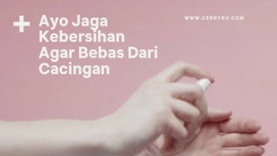 cegah cacingan dengan jaga kebersihan