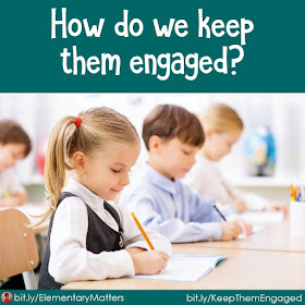 How do we keep them engaged? Some children finish their daily work much faster than others. How can we keep them engaged without assigning "busy work?"