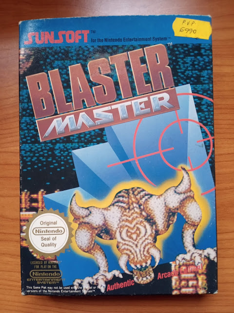 Juego Blaster Master de NES nuevo a estrenar por delante.