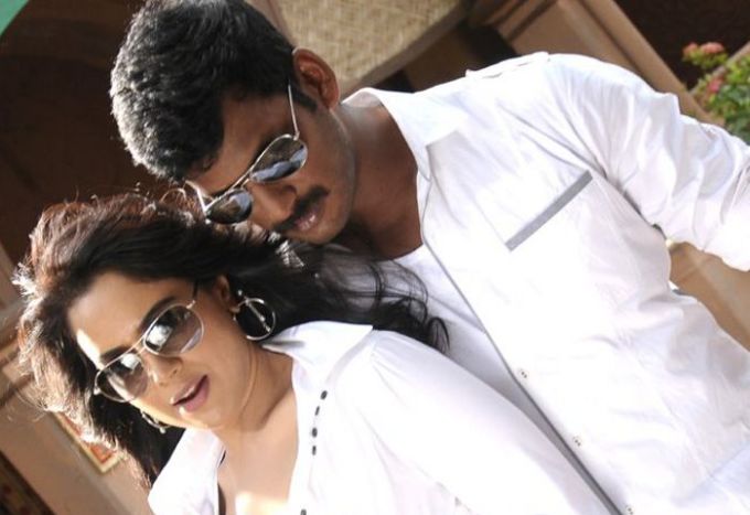 New Photos from Vedi  movie with Vishal amp Sameera Reddy film pics