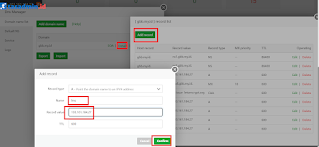 tambah subdomain aapanel