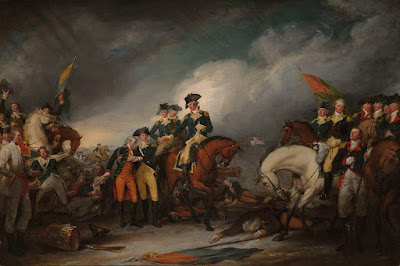 The Capture of the Hessians at Trenton December 26, 1776, by John Trumbull
