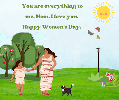 Image of women's day wishes,