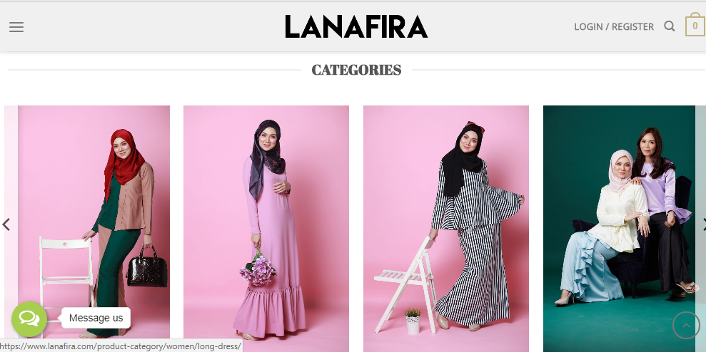 butik muslimah, pakaian muslimah, butik online, lanafira.com