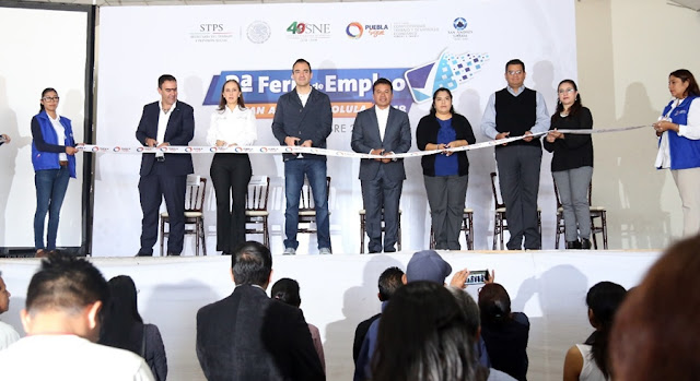 Coloca Gobierno de Tony Gali a 5 de cada 10 poblanos en un empleo