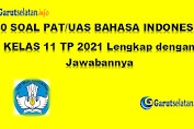 Soal PAT / UAS Bahasa Indonesia Kelas 11 Tahun 2021 (Lengkap dengan Jawabannya)